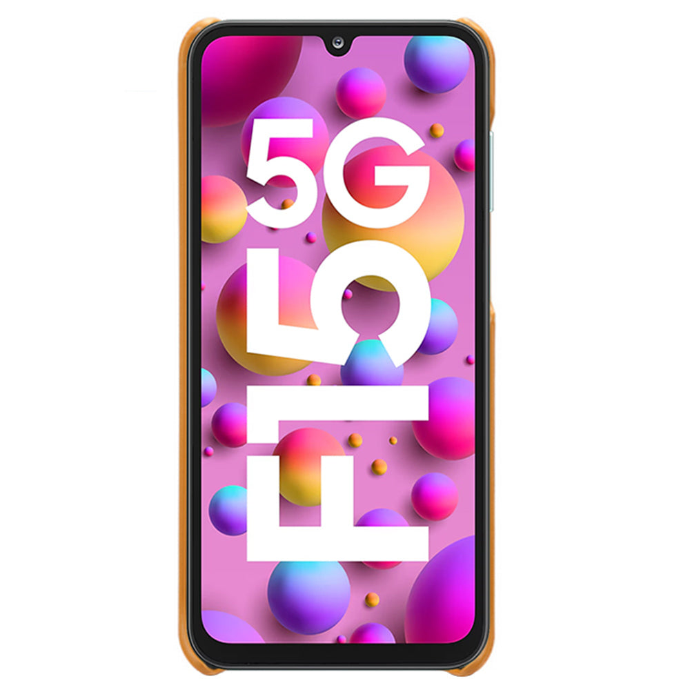 For Samsung Galaxy F15 5G / M15 5G Cell Phone Cases Leather Coated PC Calf Texture Cover For Samsung Galaxy F15 5G / M15 5G Cell Phone Cases Leather Coated PC Calf Texture Cover